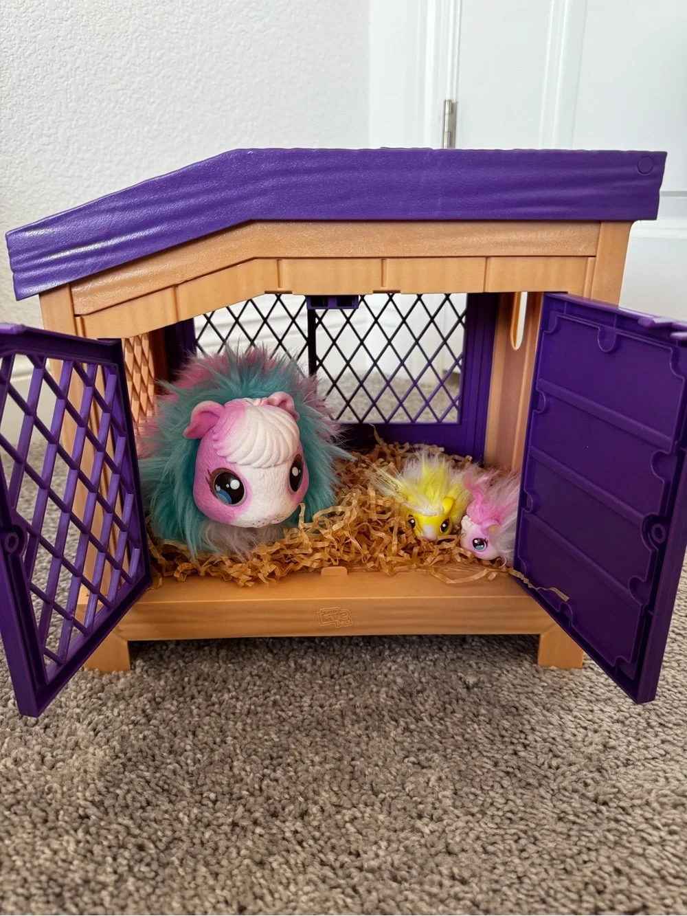 🐹 Toy Mama Hamster & Babies – Adorable Set! 🐹